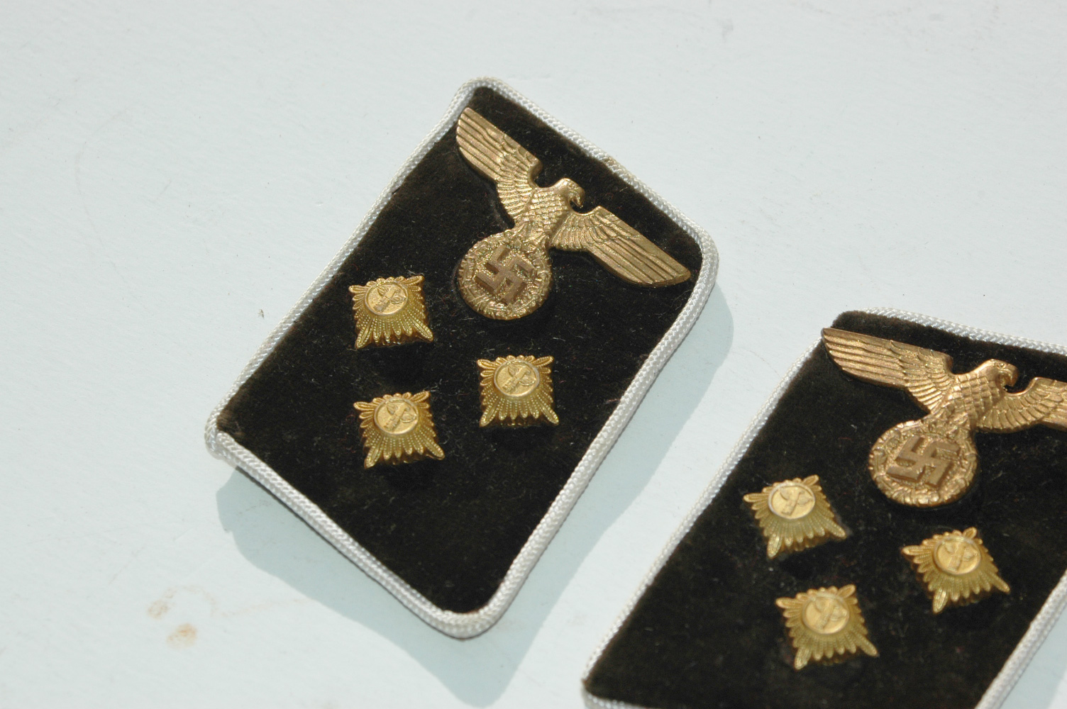 NSDAP Political Leaders Kreis Collar Tabs