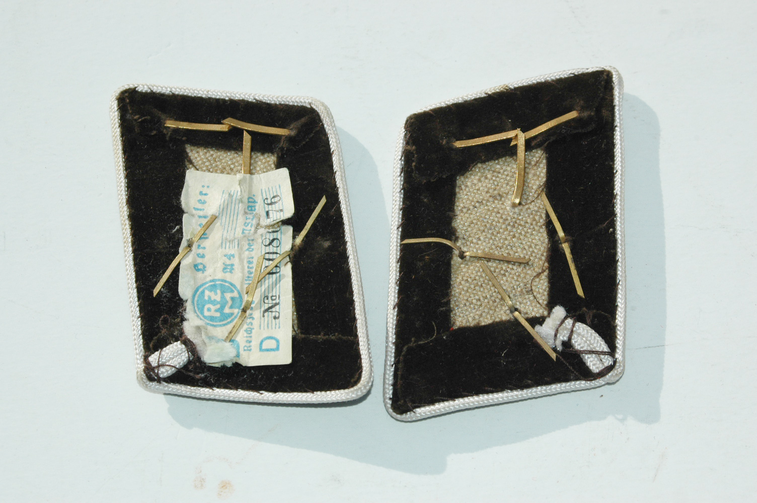 NSDAP Political Leaders Kreis Collar Tabs