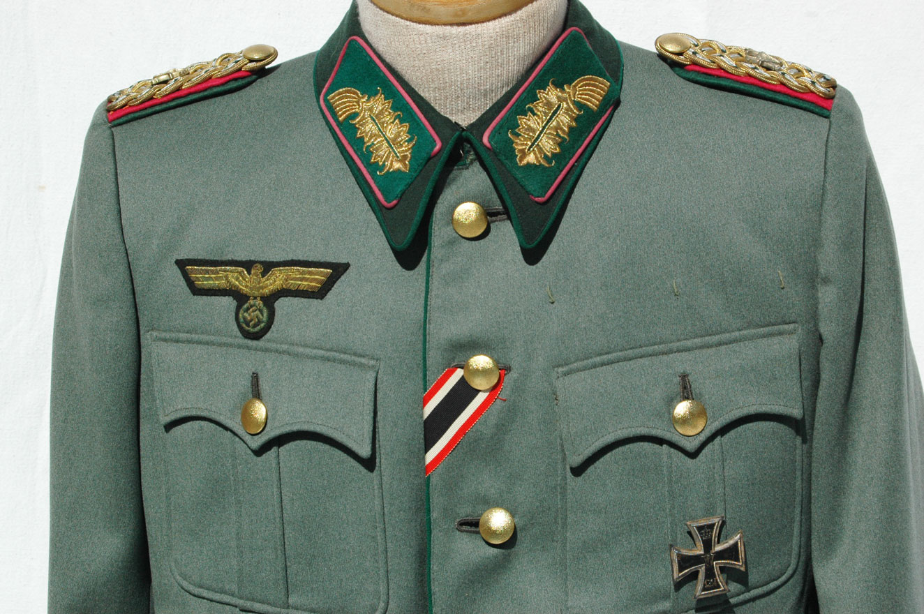 German WWII Army Administrative Generals Tunic - Named to Ferdinand Winter  