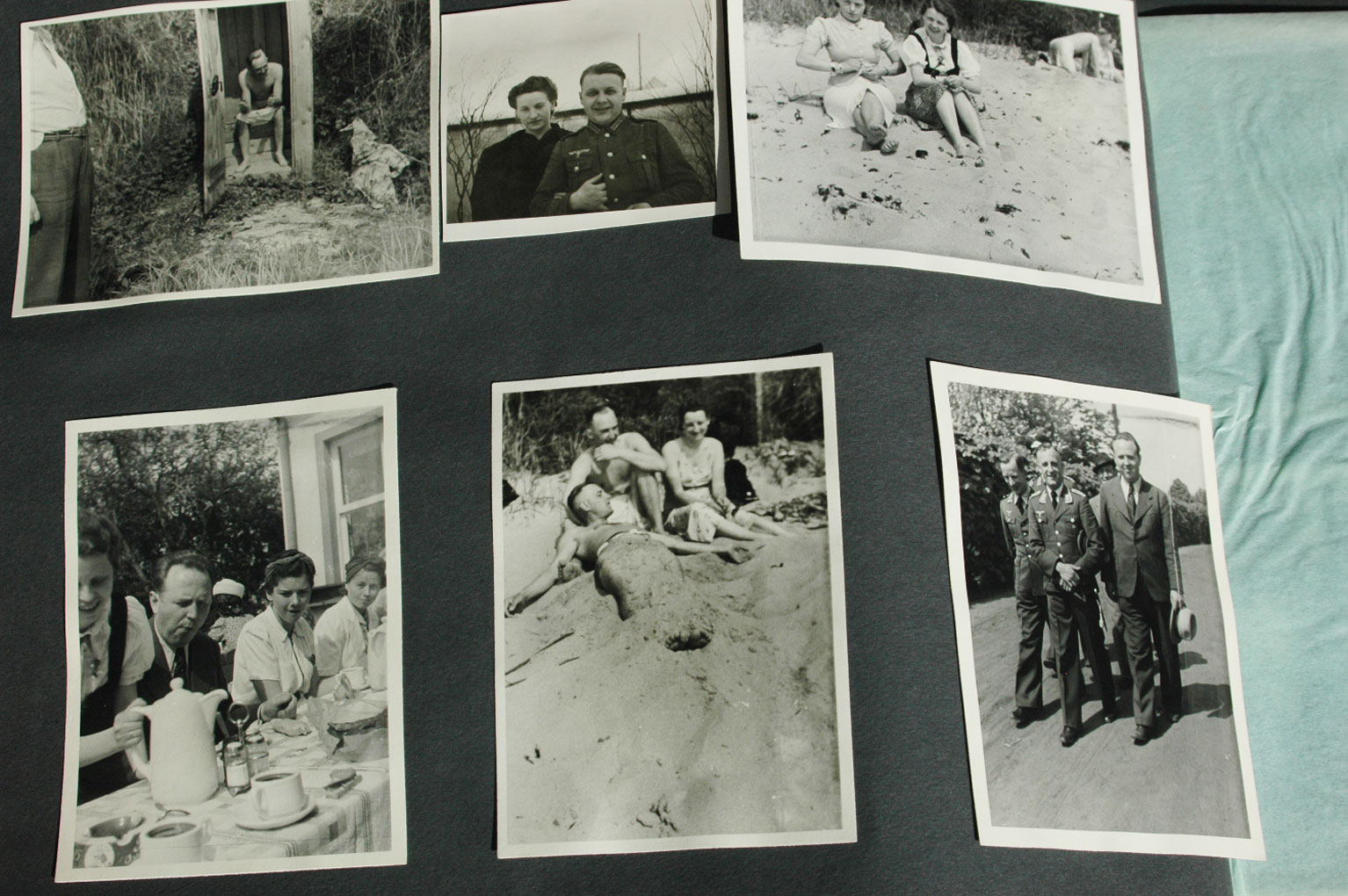 Luftwaffe Photo Album with photos of Anton Mussert (Dutch Nazi Party Leader)