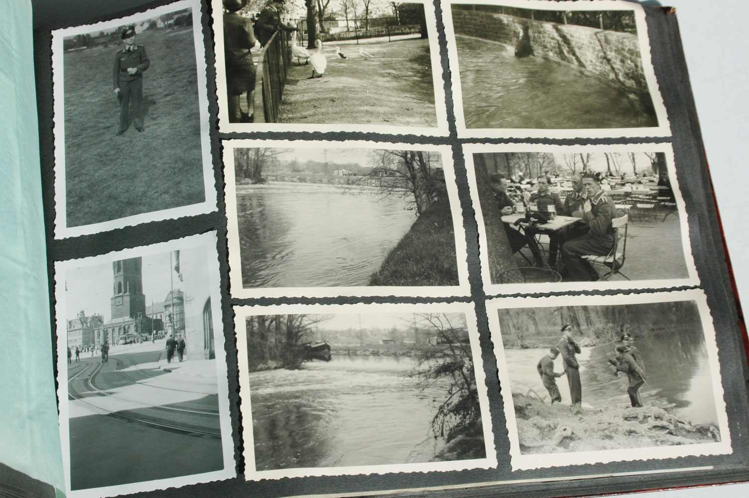 Luftwaffe Photo Album with photos of Anton Mussert (Dutch Nazi Party Leader)