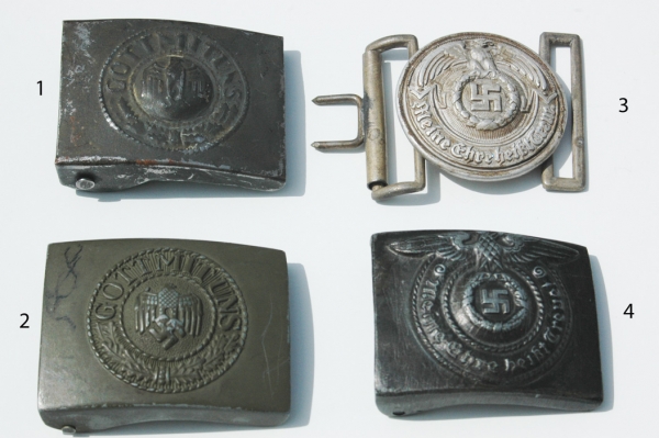 Reproduction German WWII Belt Buckles