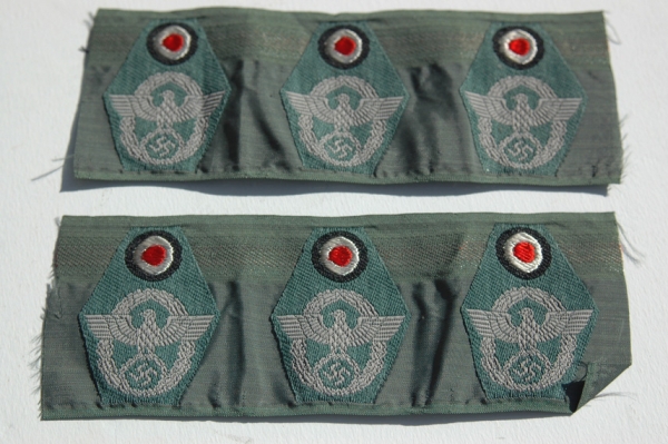 German Police M43 Cap Insignia UNISSUED  Several For Sale