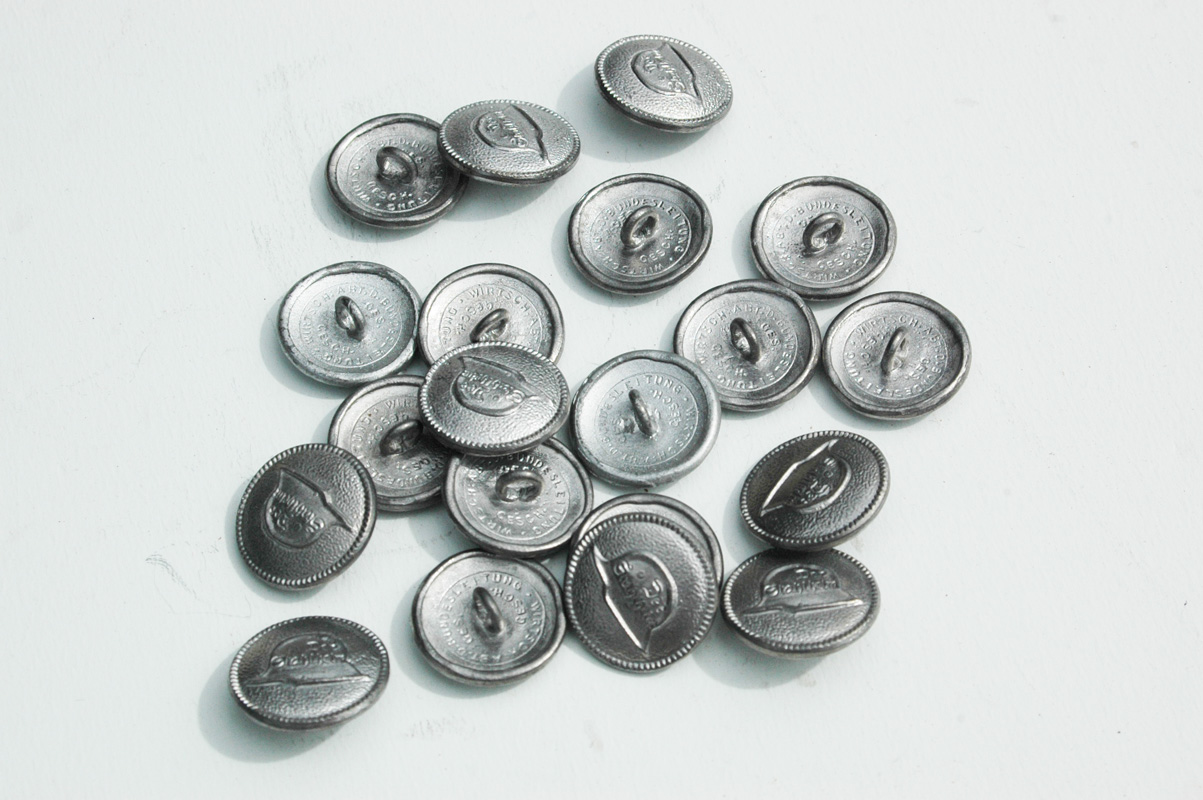 German Pre-War Stahlheim Tunic Buttons 20 Unissued