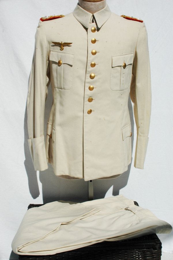 RARE German WWII Colonel-General's Summer White Uniform