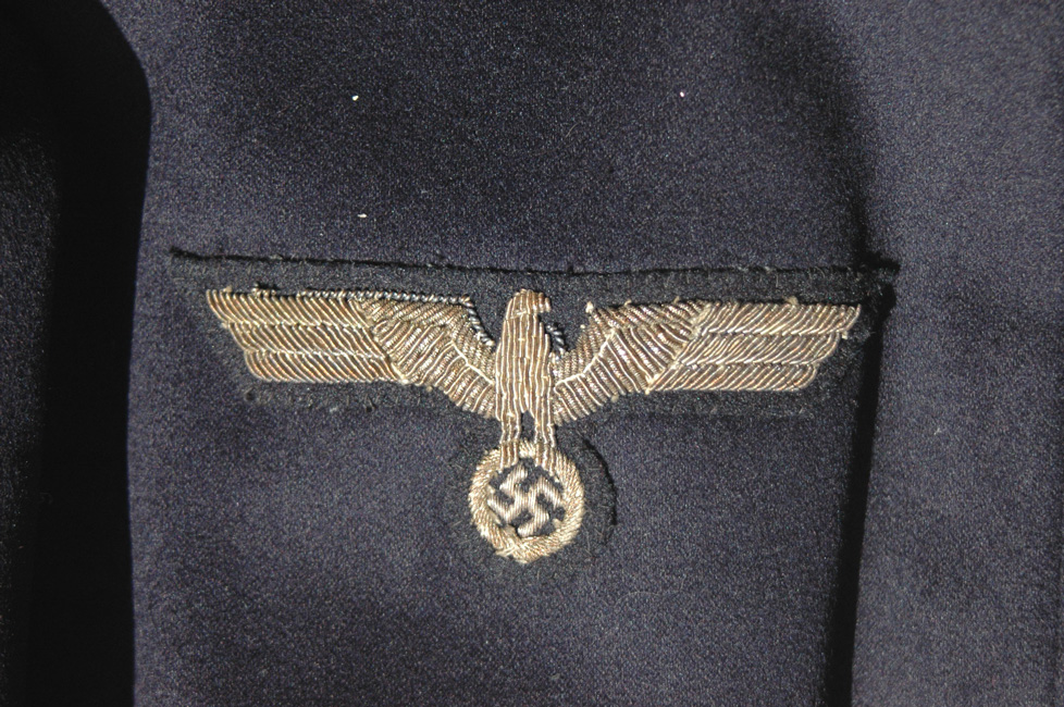 German WWII Kreigsmarine Administrative Admirals Frockcoat