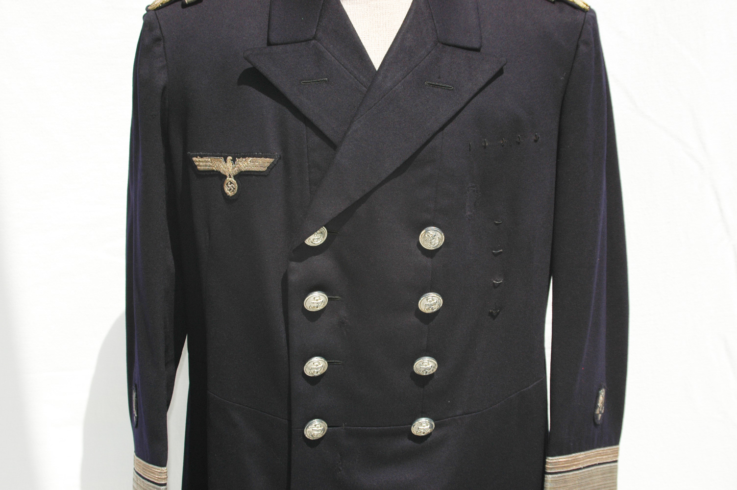 German WWII Kreigsmarine Administrative Admirals Frockcoat