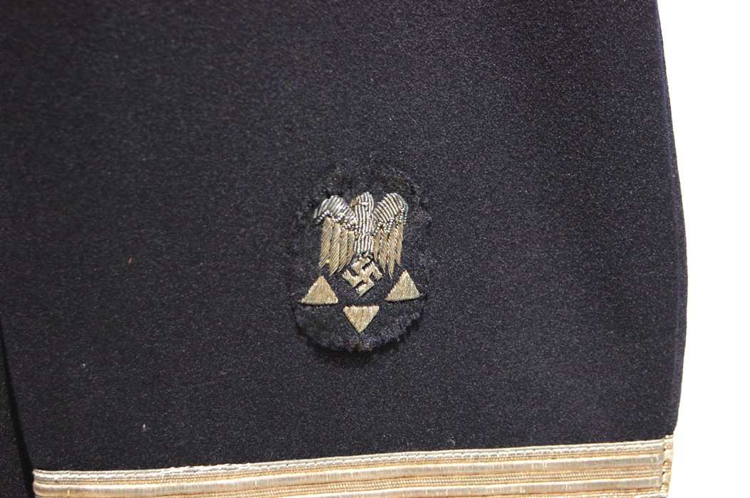 German WWII Kreigsmarine Administrative Admirals Frockcoat