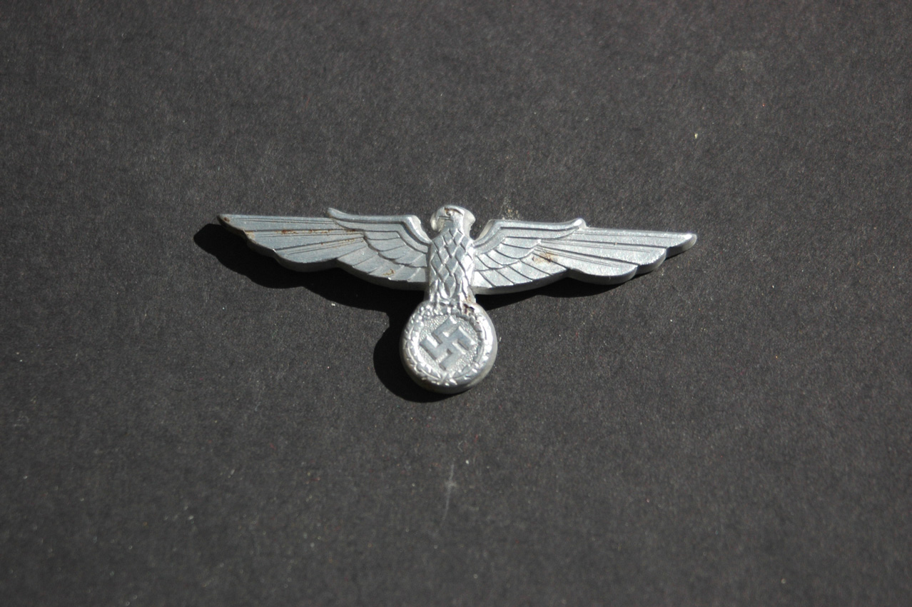 German WWII Bahnshutz Cap Eagle