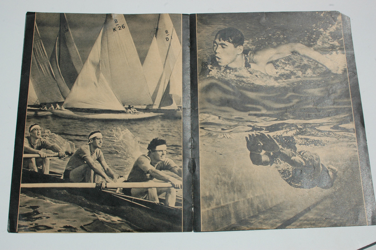 German Pre-war Olympia magazine 1936 Dated