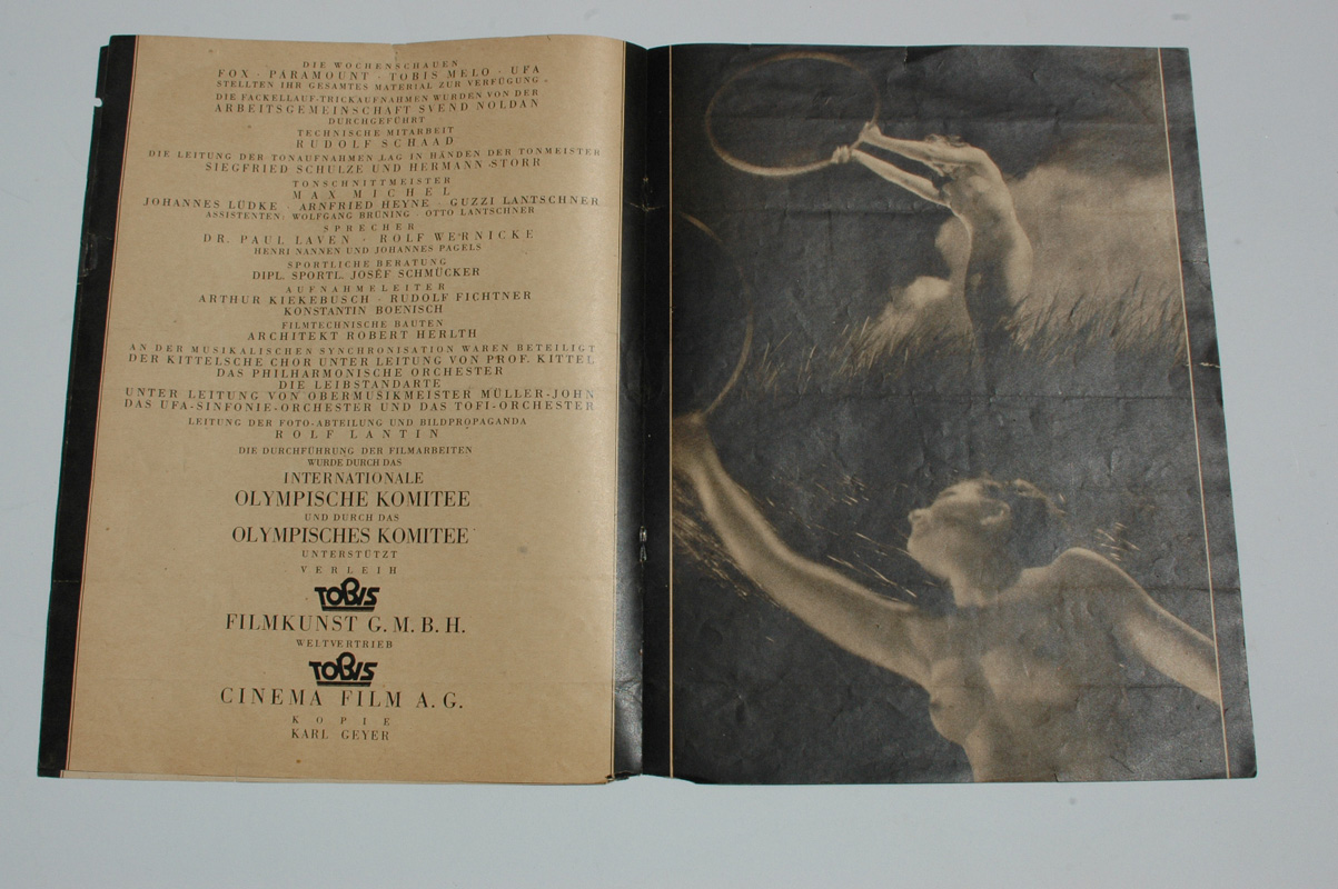 German Pre-war Olympia Magazine 1936