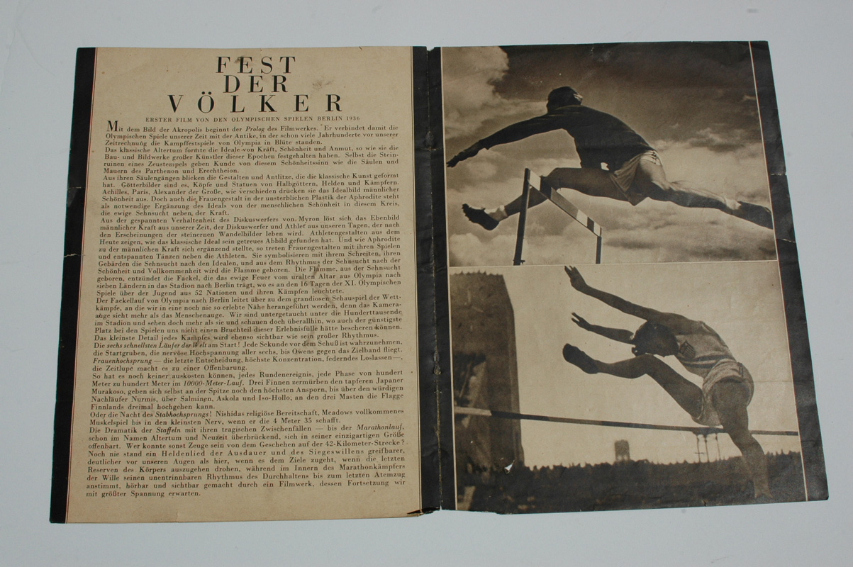 German Pre-war Olympia Magazine 1936