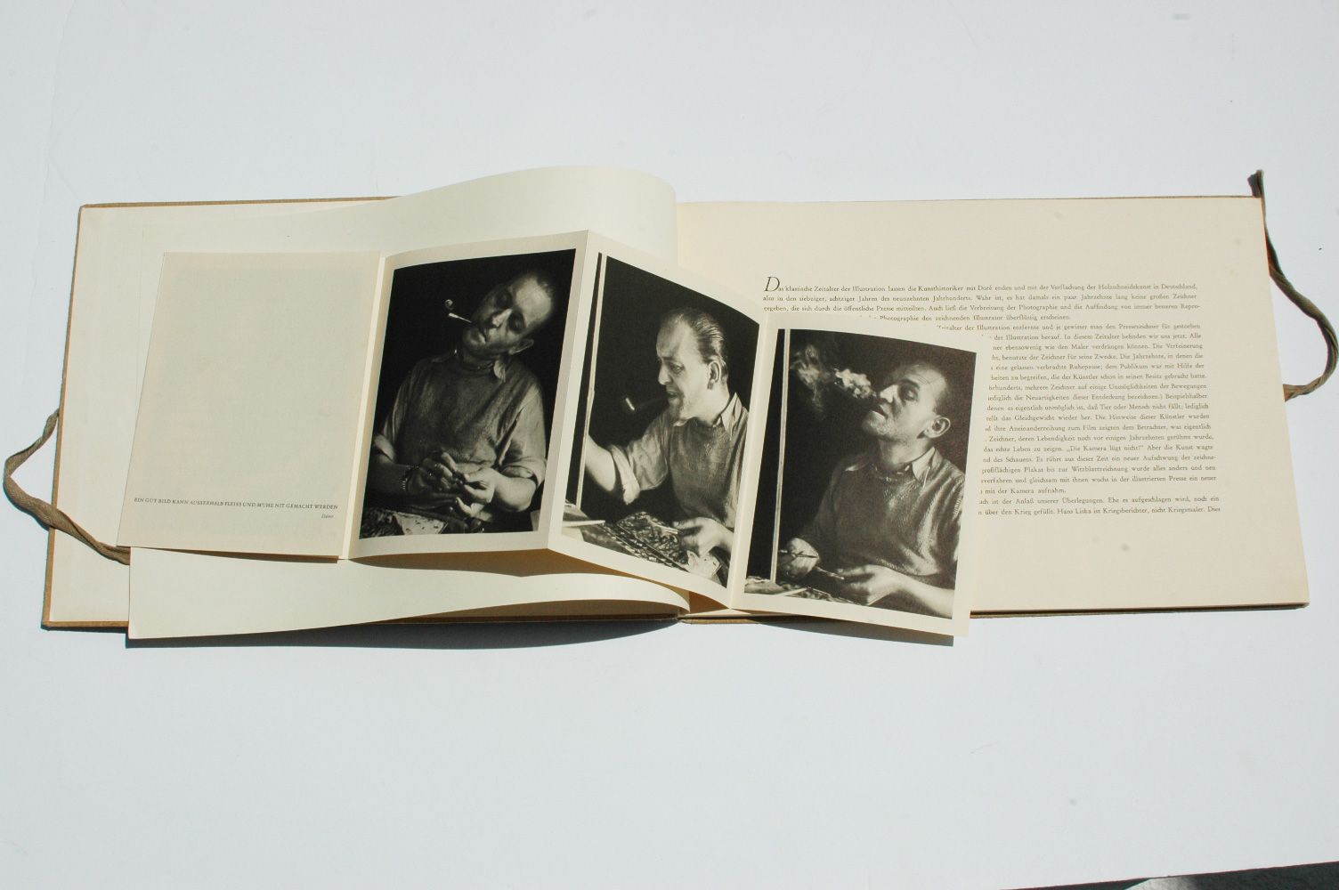 German WWII Hans Liska Sketchbook