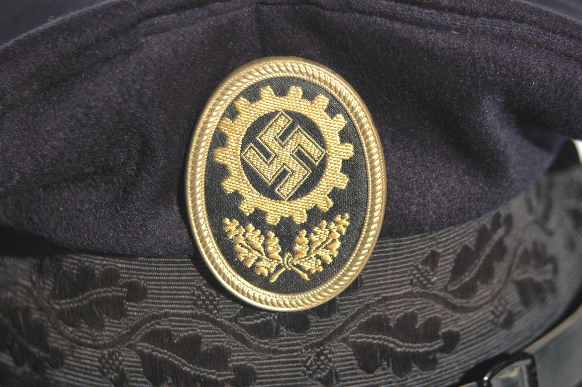 German WWII DAF Visor cap