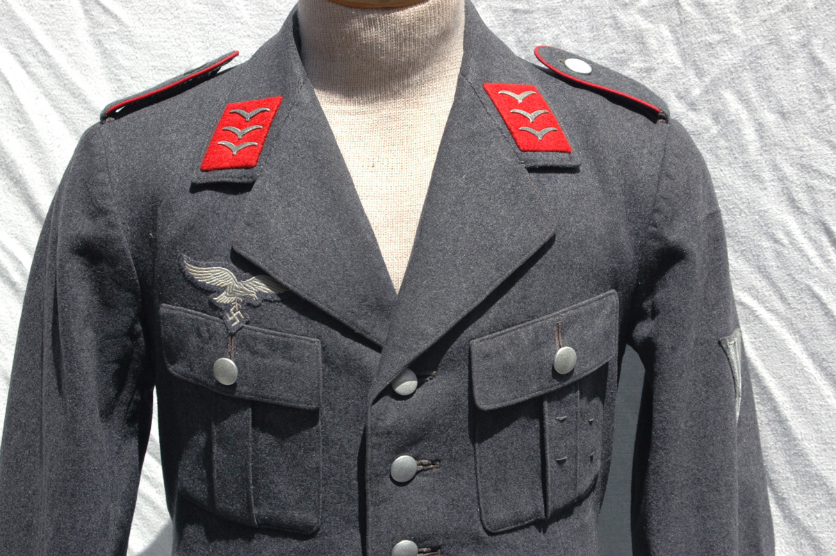 German WWII Luftwaffe Flak Tunic