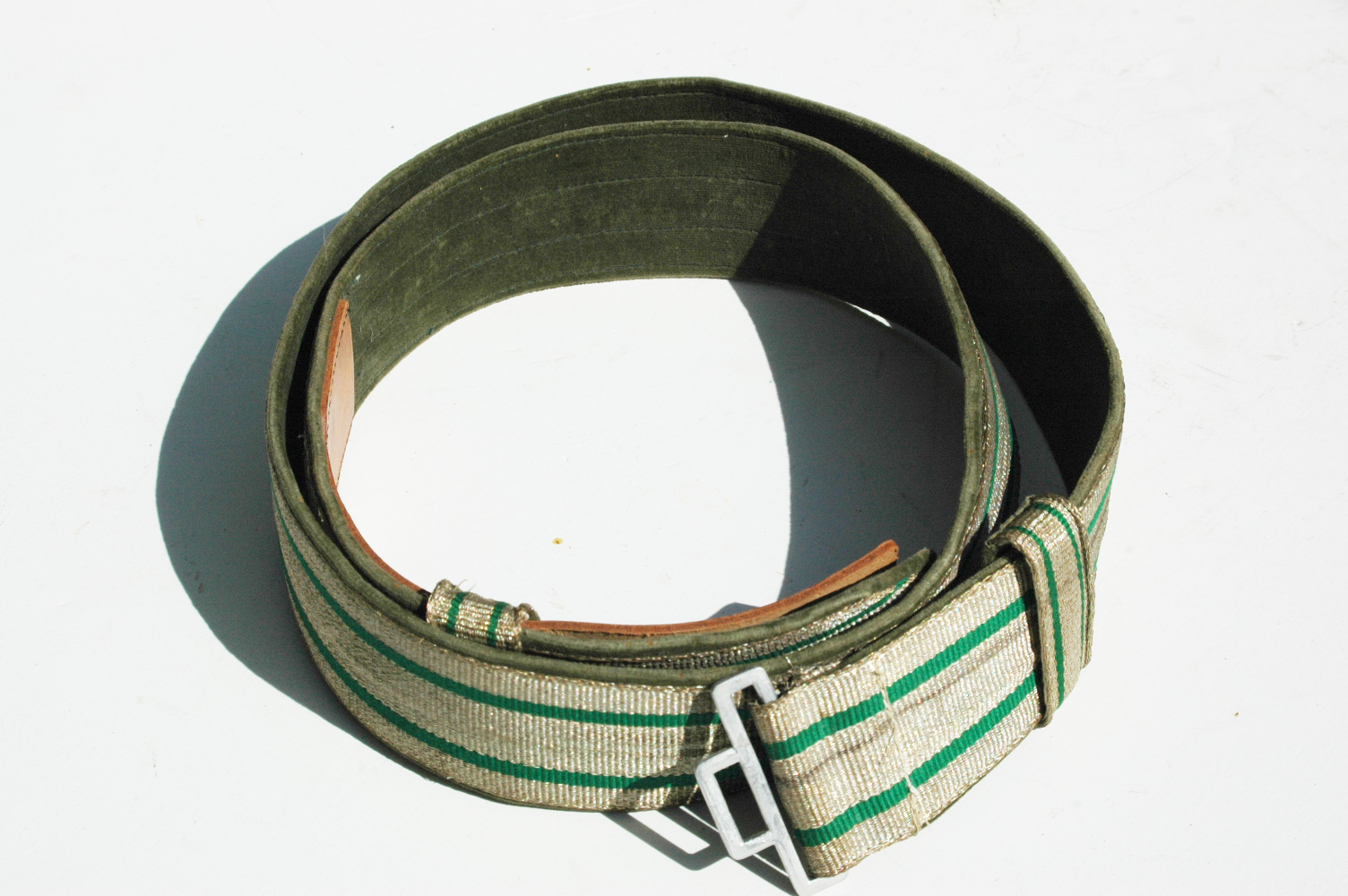 German WWII Forestry/Hunting brocade belt