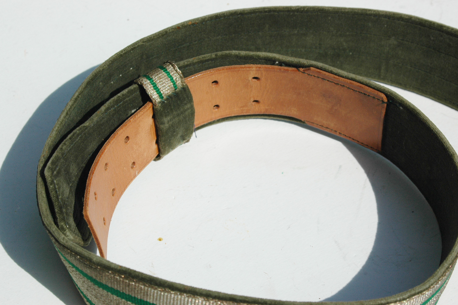 German WWII Forestry/Hunting brocade belt