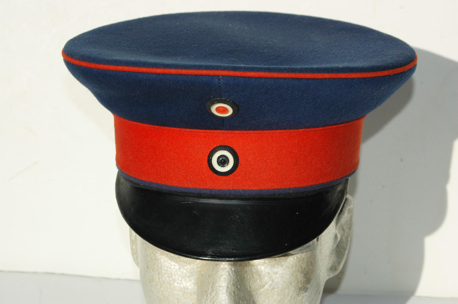 German Imperial Visor Cap and Box for Prussian Officer
