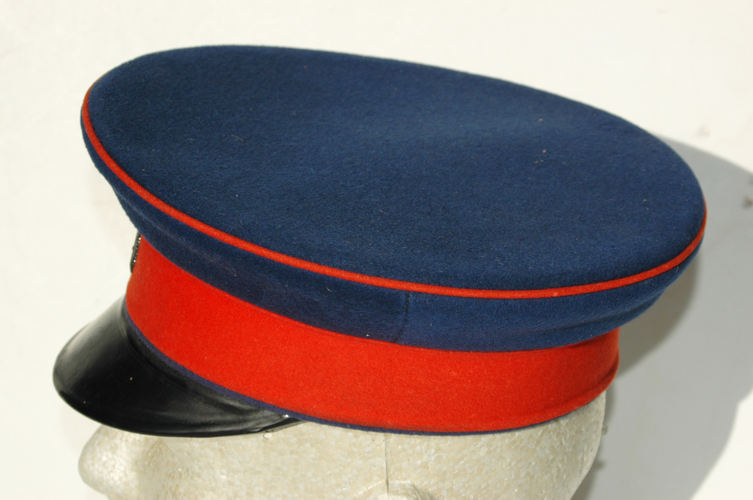 German Imperial Visor Cap and Box for Prussian Officer