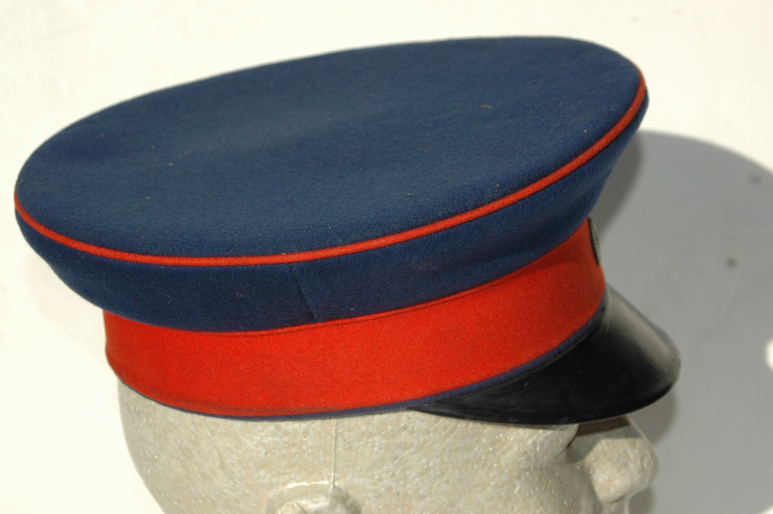 German Imperial Visor Cap and Box for Prussian Officer