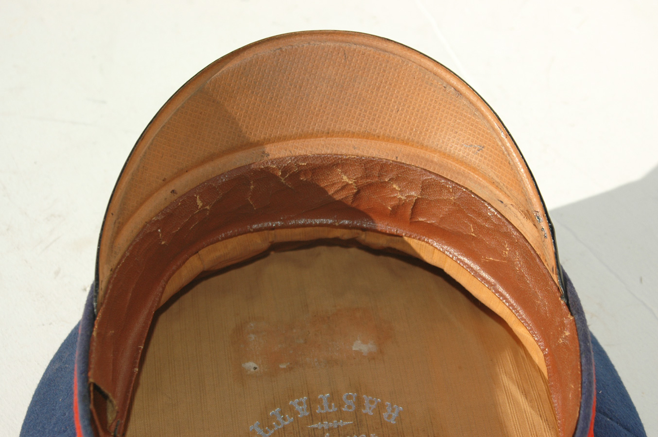 German Imperial Visor Cap and Box for Prussian Officer
