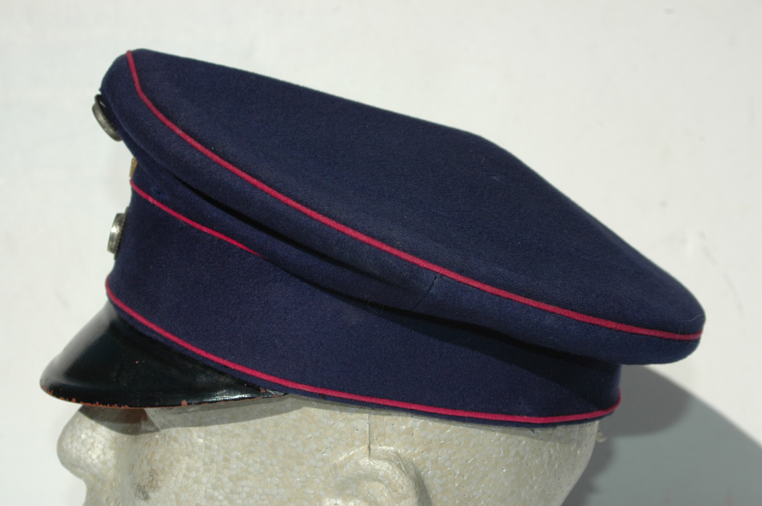 German Imperial Visor Cap for Prussian Medical Officer