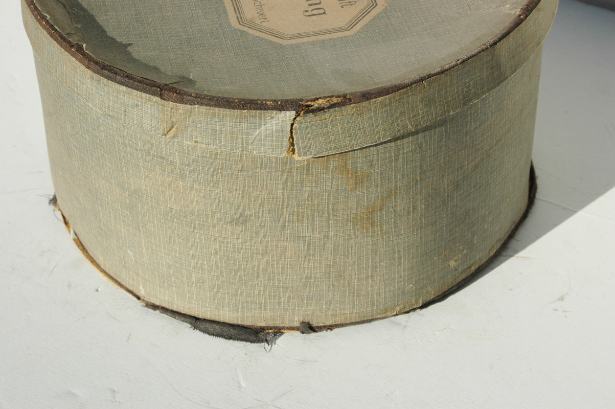 German Imperial Visor Cap and Box for Prussian Officer