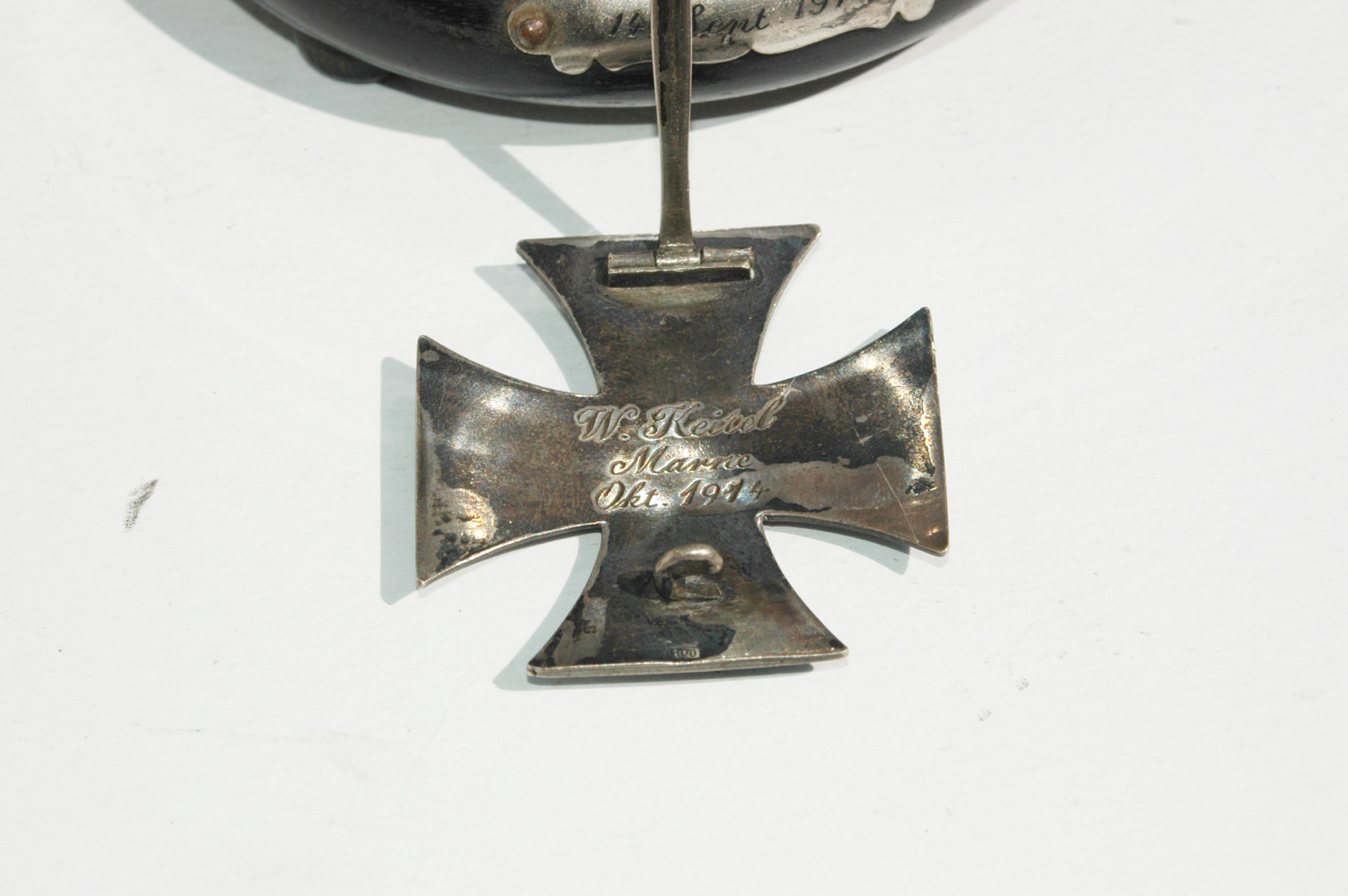 GeneralFeldMarschal Wilheim Keitel's Iron Cross 1st and 2nd Class Medals
