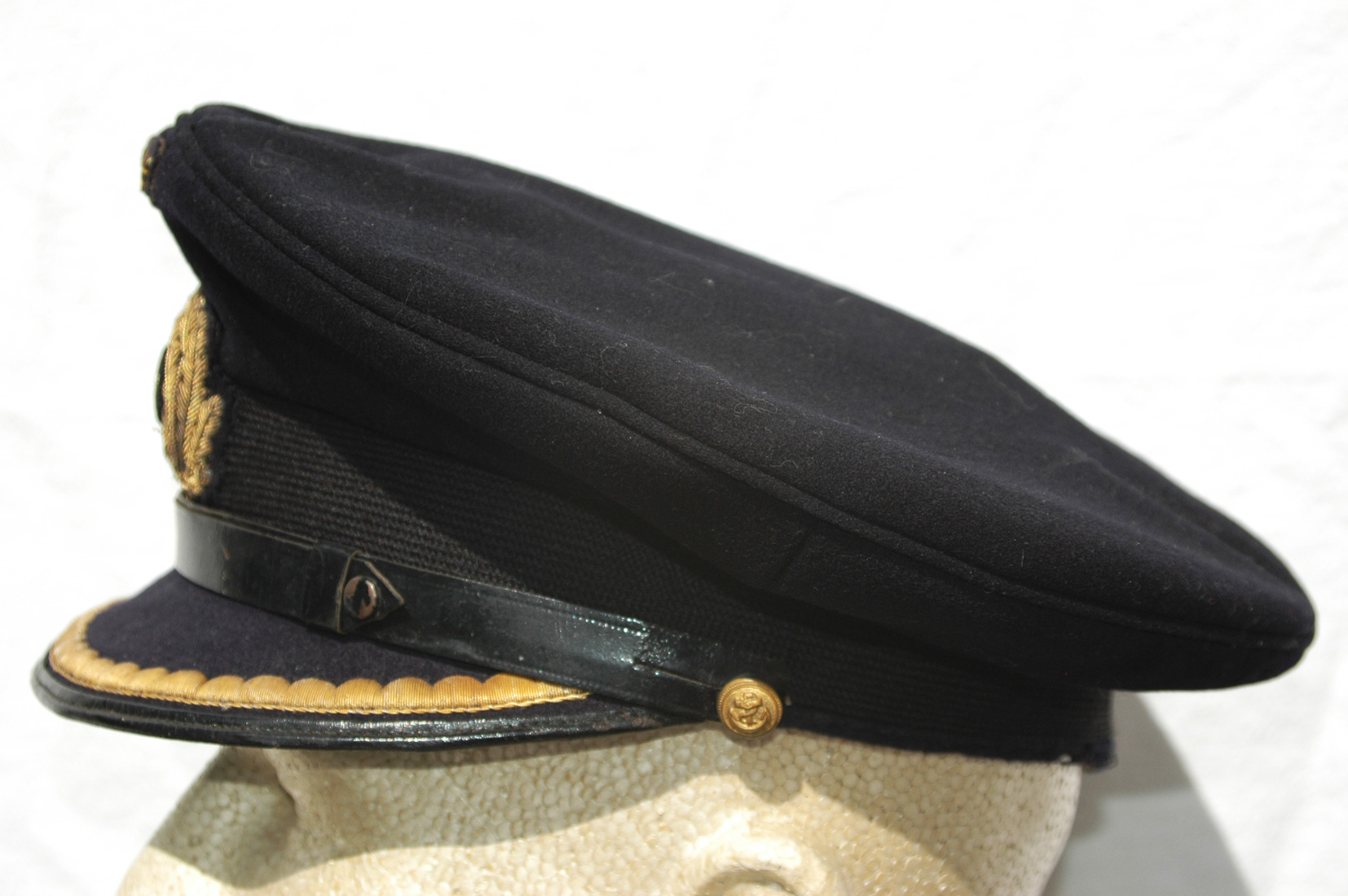 U-Boat Kreigsmarine Officers Blue Wool Visor and More