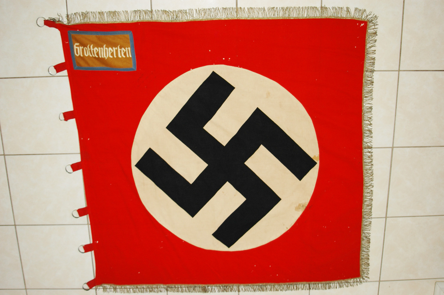 NSDAP Political Ortsgruppen Standard  GROTTENHERTEN