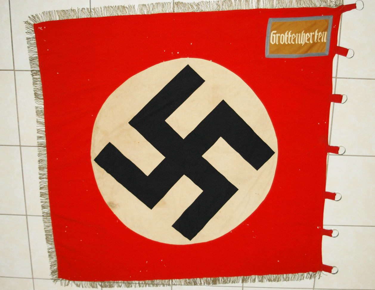 NSDAP Political Ortsgruppen Standard  GROTTENHERTEN