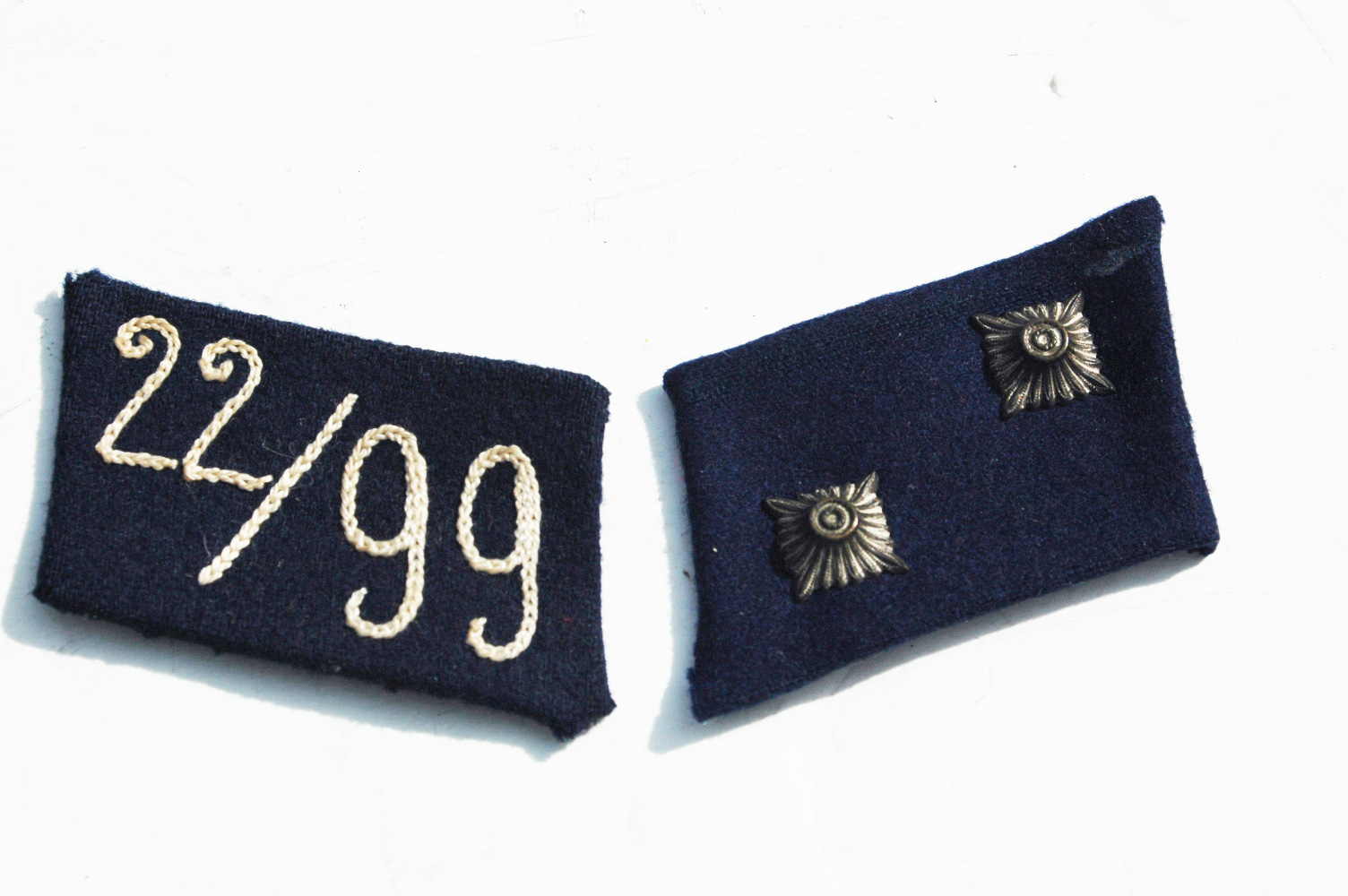 SA Pre-War Collar Tab Set
