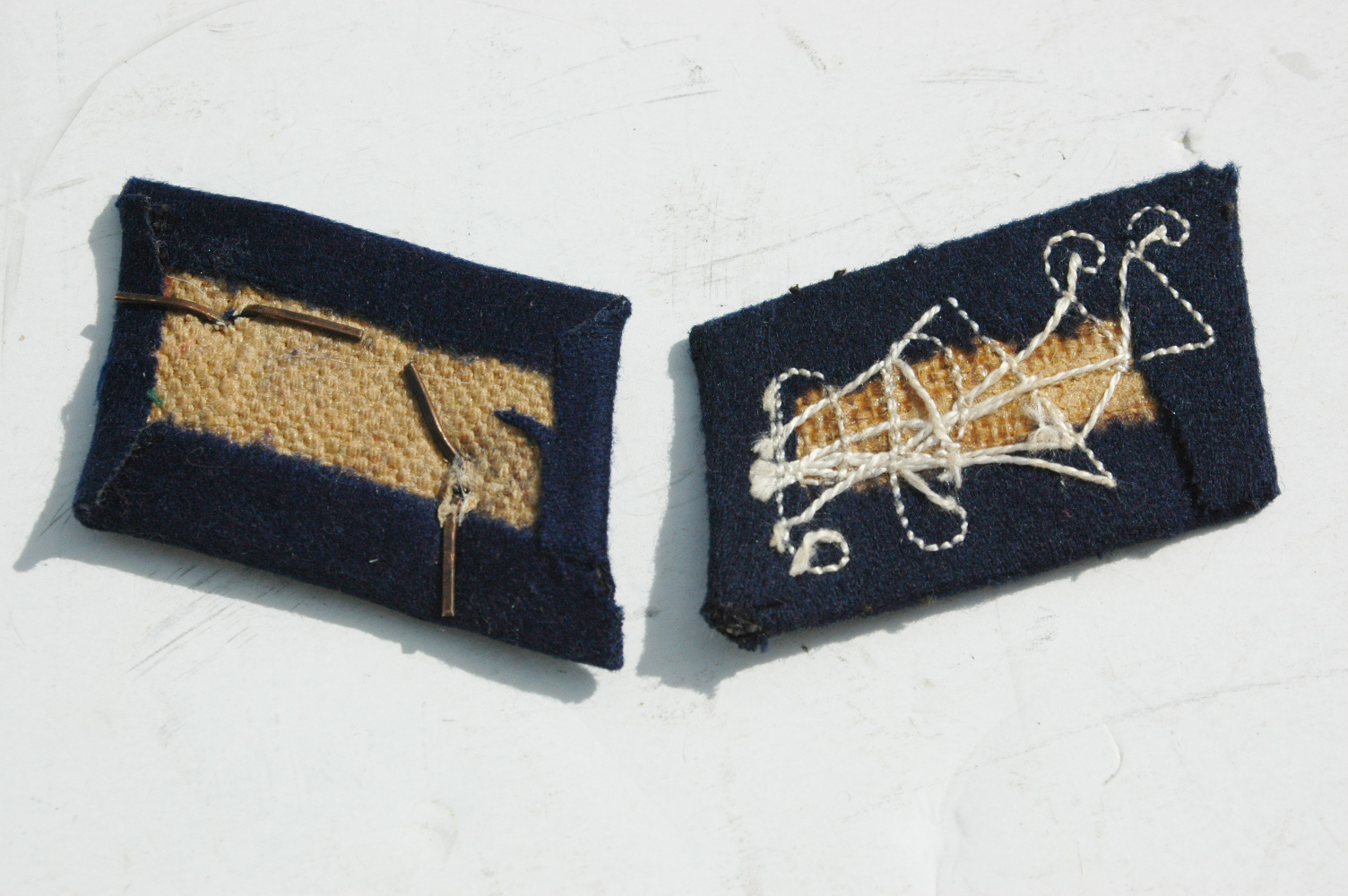 SA Pre-War Collar Tab Set