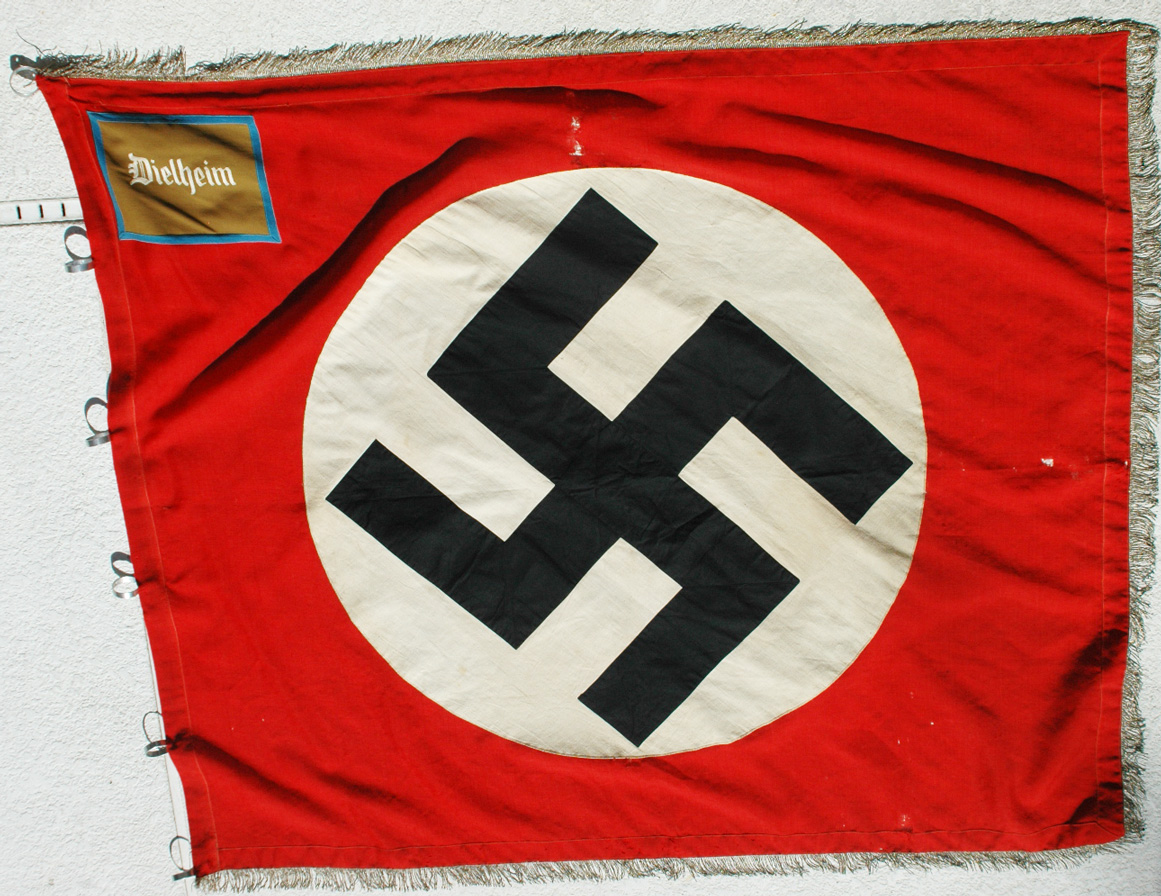 German WWII or Pre-War NSDAP Standarte Ortsgruppe Dielheim