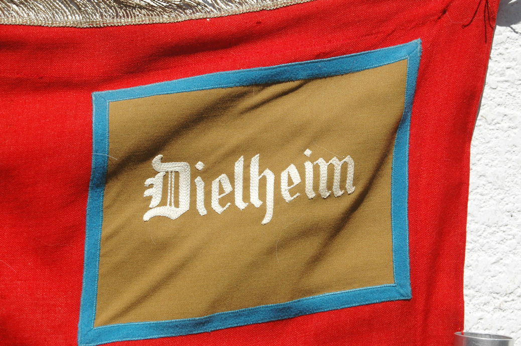 German WWII or Pre-War NSDAP Standarte Ortsgruppe Dielheim