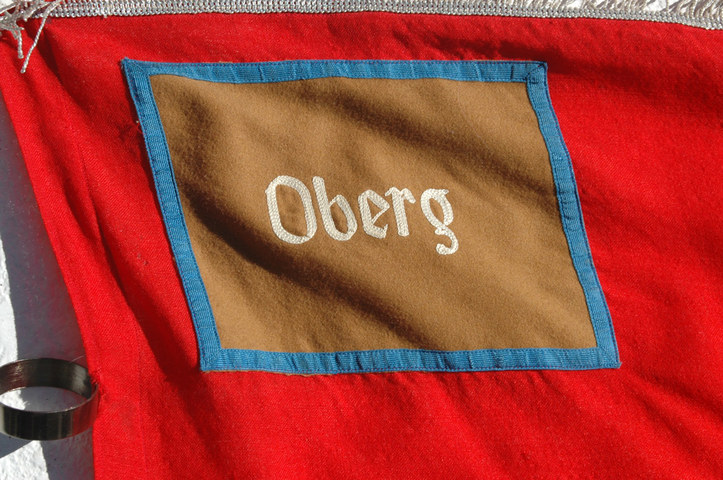 German WWII or Pre-War DAF Flag Ortsgruppe Oberg
