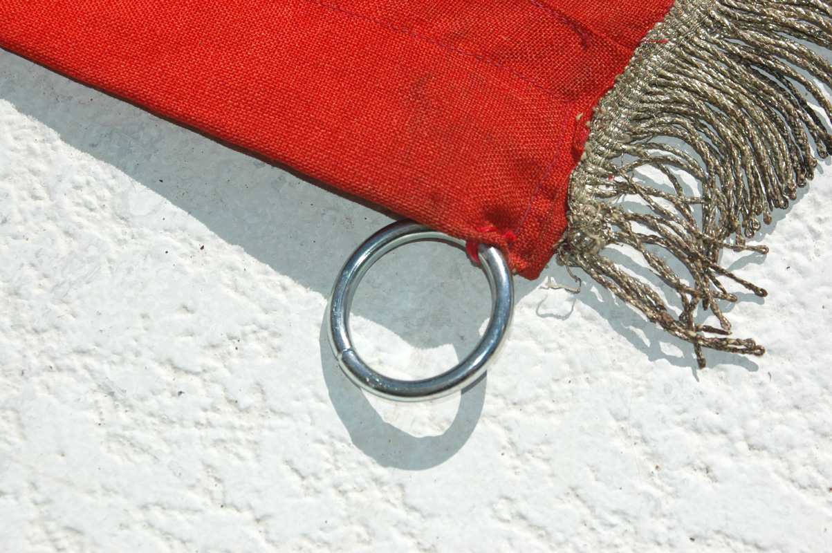 German WWII or Pre-War NSDAP Flag  Ortsgruppe Wernitsgrun