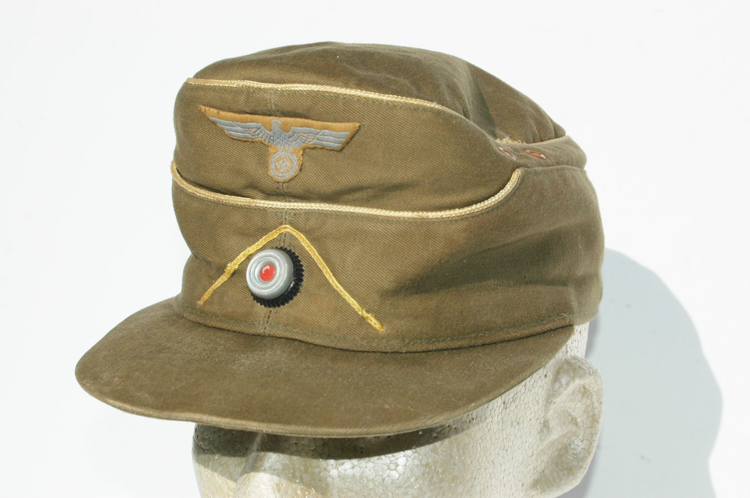 German WWII Tropical General's M43 Cap