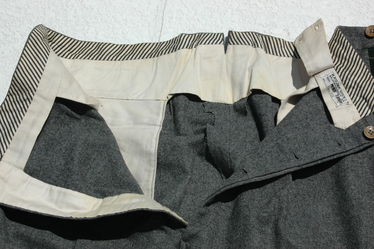 German WWII Forestry General's Trousers