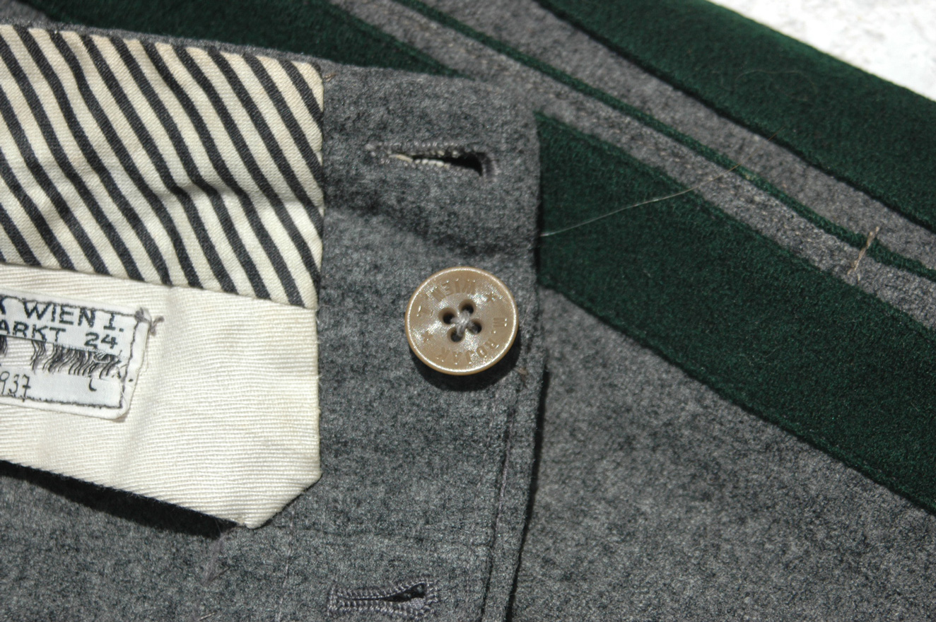 German WWII Forestry General's Trousers
