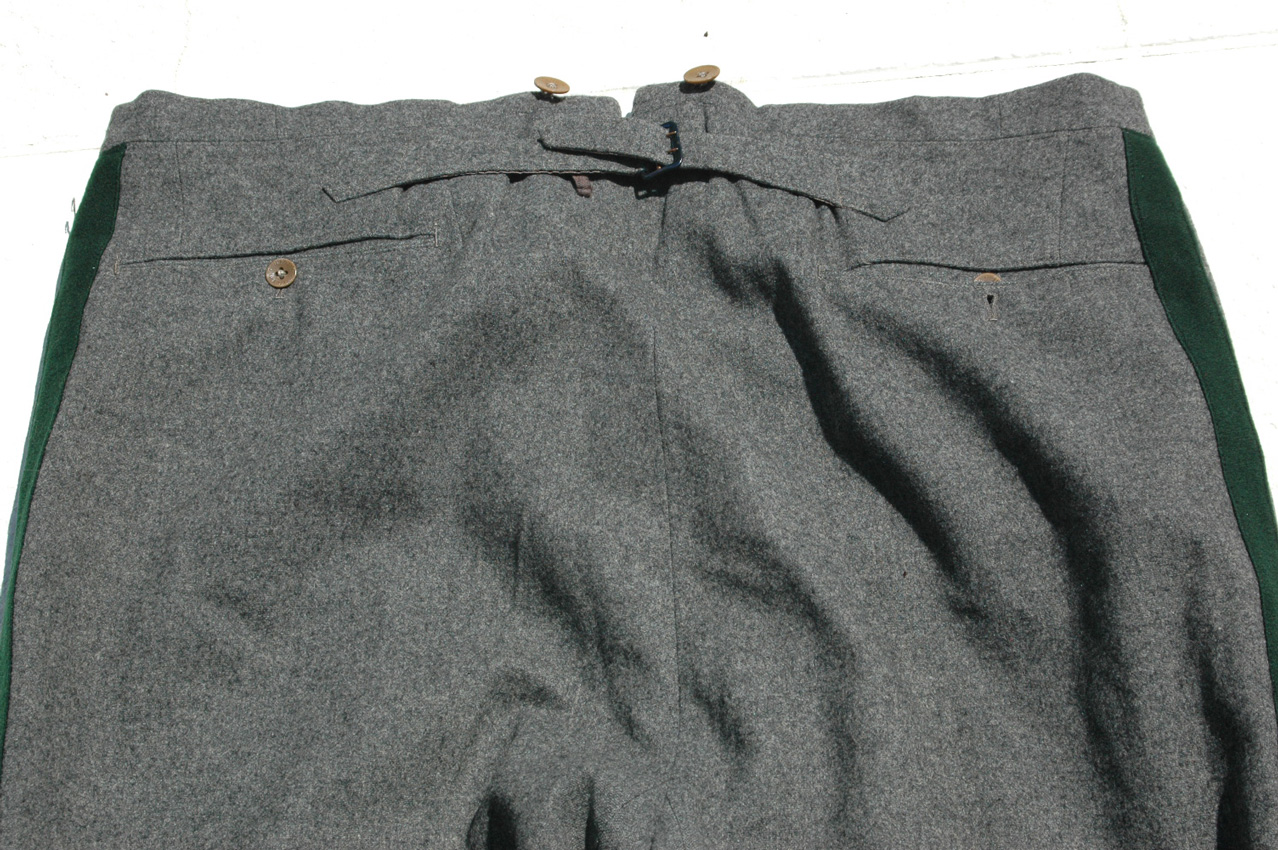 German WWII Forestry General's Trousers