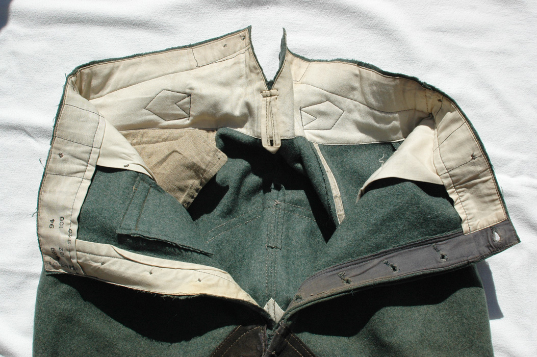 German WWII Army (HEER) or SS Combat Officer's Trousers