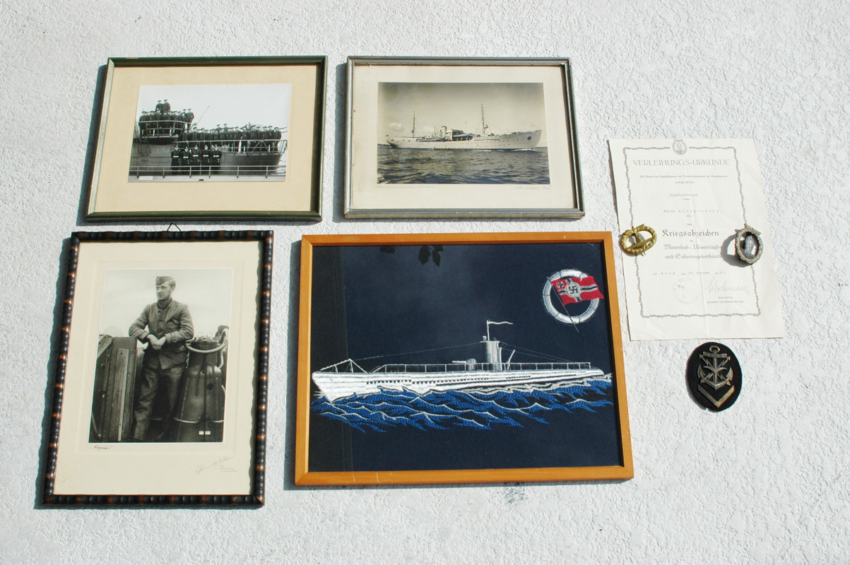Named U-Boat Grouping with Medals and Photos