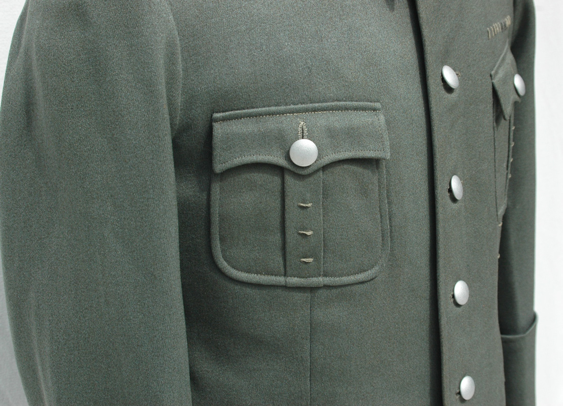 German WWII Waffen-SS General's Tunic Stripped